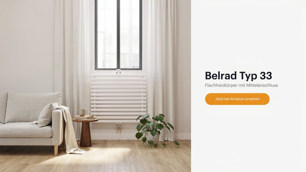 Belrad Heizkörper Typ 33 bei Amazon (Symbolbild)